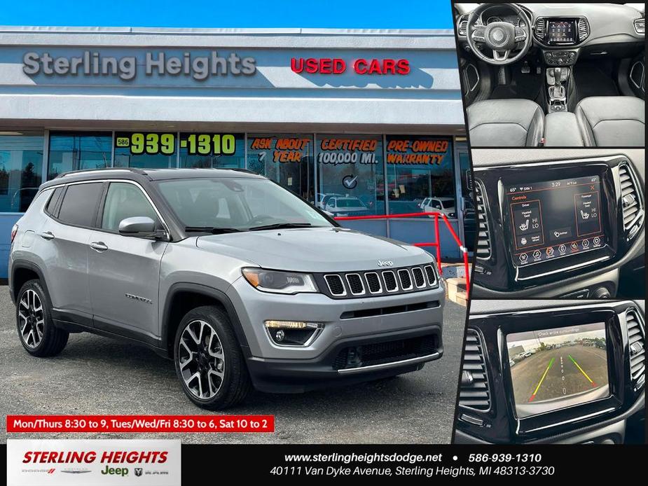 used 2021 Jeep Compass car, priced at $22,995