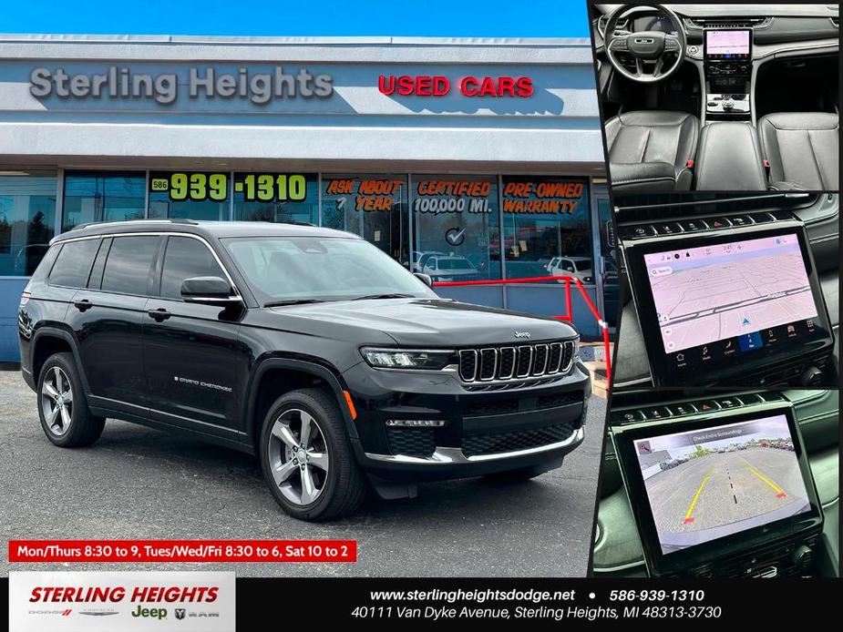 used 2021 Jeep Grand Cherokee L car, priced at $32,995