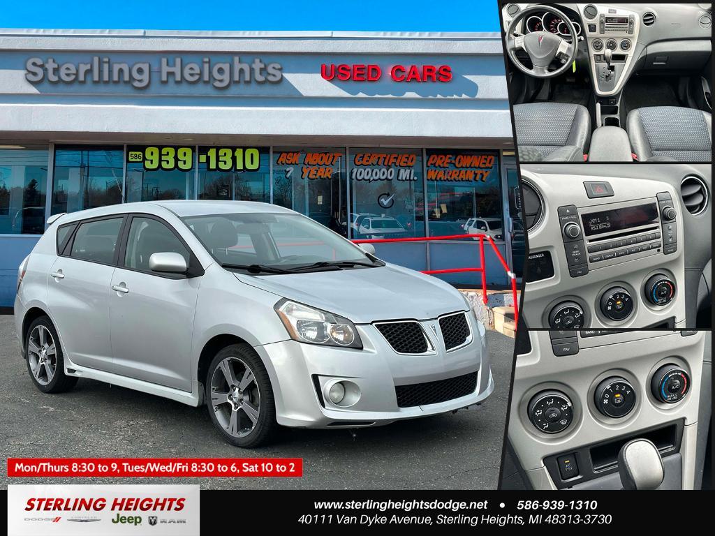 used 2009 Pontiac Vibe car, priced at $5,495