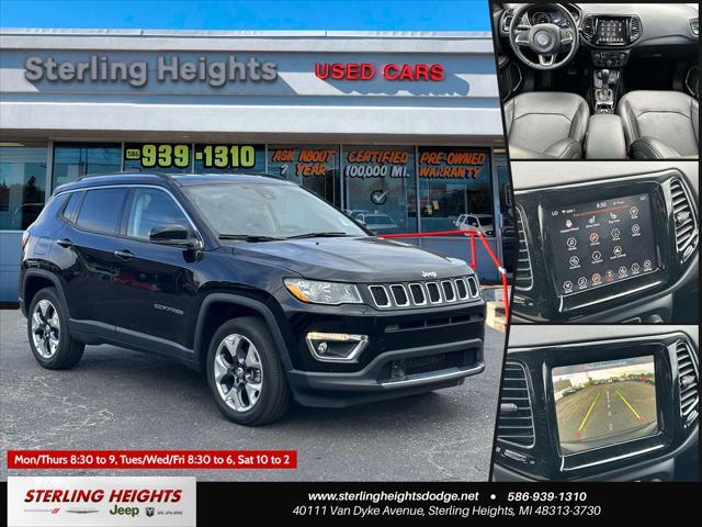 used 2021 Jeep Compass car, priced at $20,995