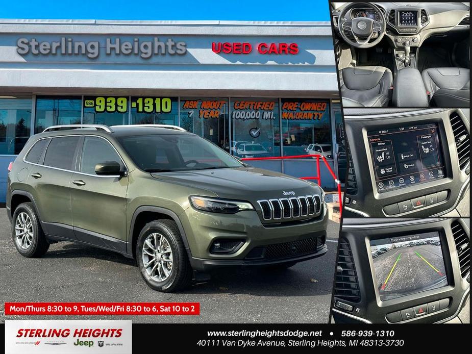 used 2021 Jeep Cherokee car, priced at $22,995