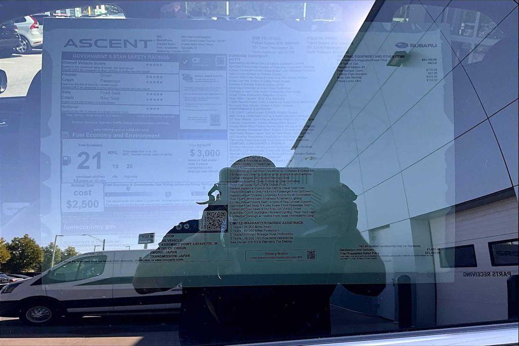 new 2025 Subaru Ascent car, priced at $47,803