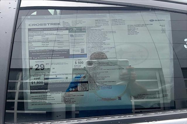 new 2025 Subaru Crosstrek car, priced at $28,689