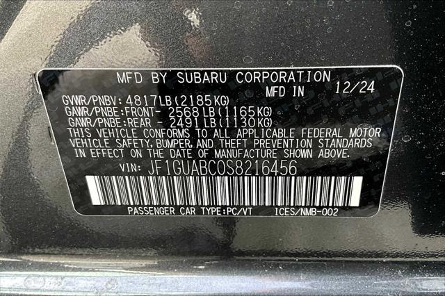 new 2025 Subaru Impreza car, priced at $23,082