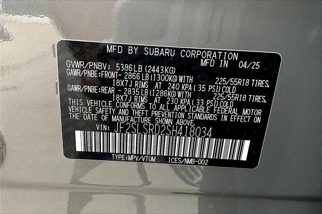 new 2025 Subaru Forester Hybrid car, priced at $39,644