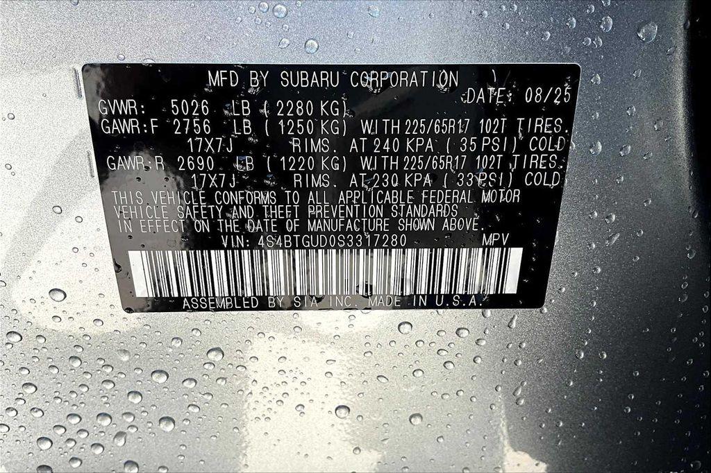 new 2025 Subaru Outback car, priced at $42,361