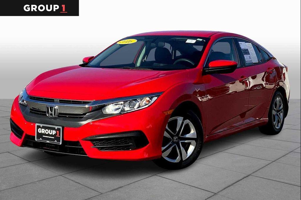 used 2016 Honda Civic car, priced at $14,435