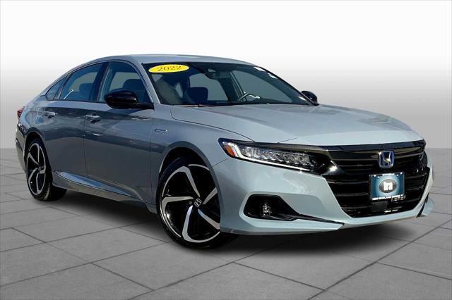 used 2022 Honda Accord Hybrid car, priced at $27,787