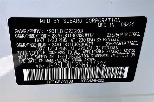 new 2025 Subaru Forester car, priced at $35,006