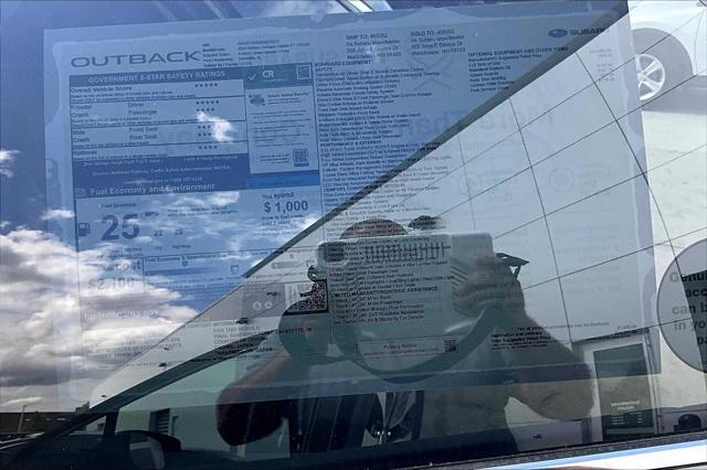 new 2025 Subaru Outback car, priced at $44,231