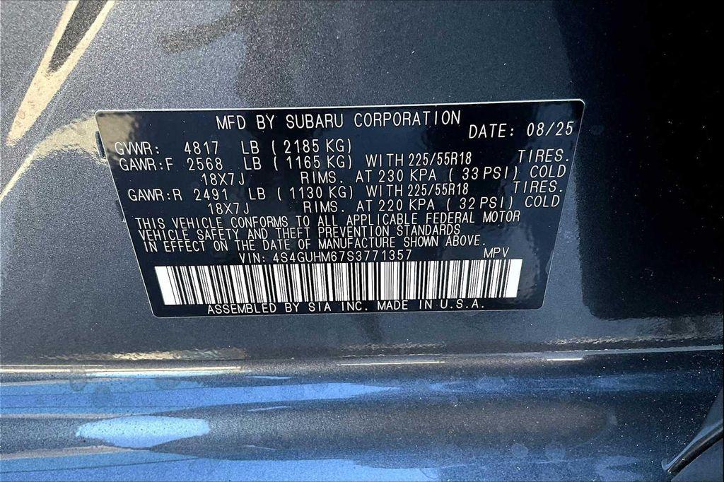 new 2025 Subaru Crosstrek car, priced at $32,437