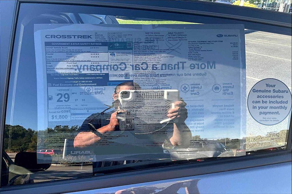 new 2025 Subaru Crosstrek car, priced at $32,437