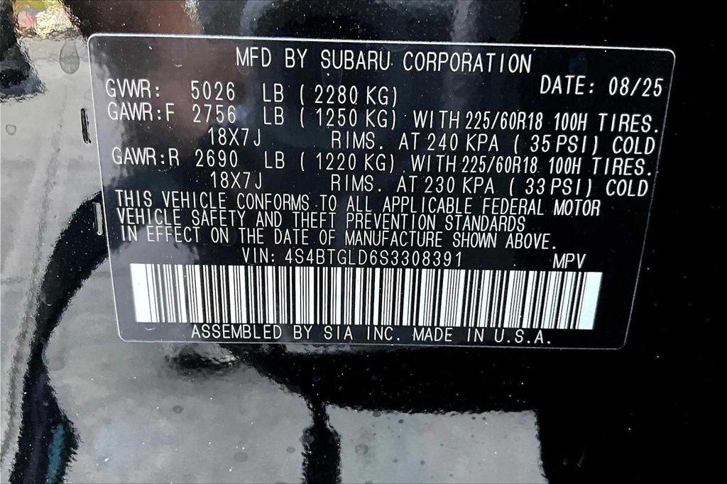 new 2025 Subaru Outback car, priced at $39,783