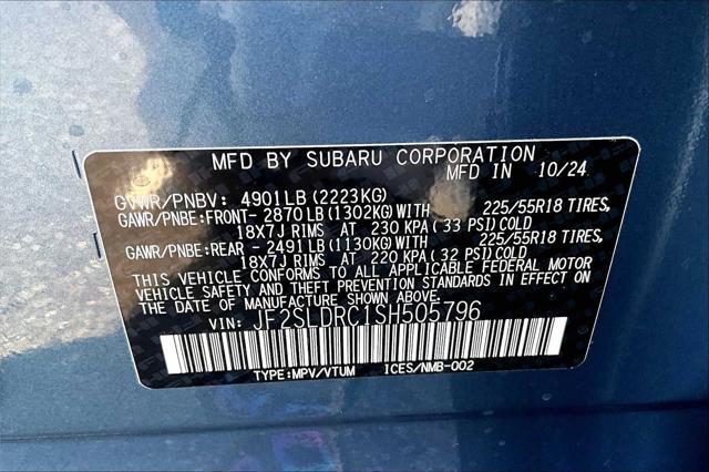 new 2025 Subaru Forester car, priced at $35,401