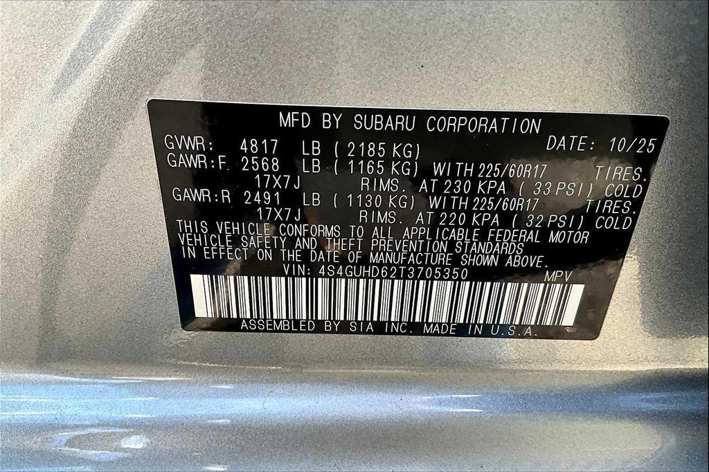 new 2026 Subaru Crosstrek car, priced at $30,268