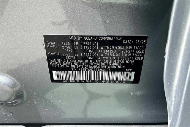 new 2025 Subaru Outback car, priced at $38,626