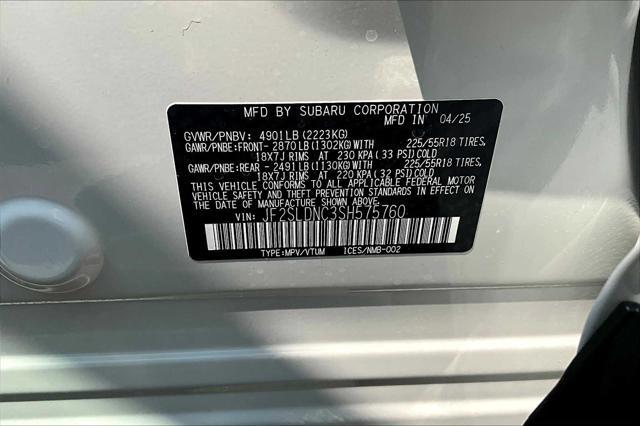 new 2025 Subaru Forester car, priced at $35,942