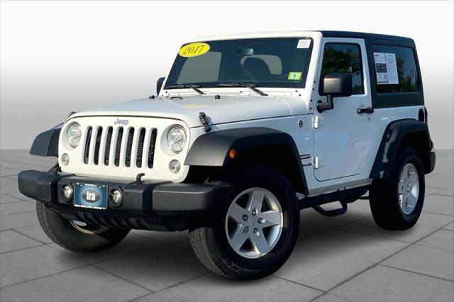 used 2017 Jeep Wrangler car, priced at $17,587