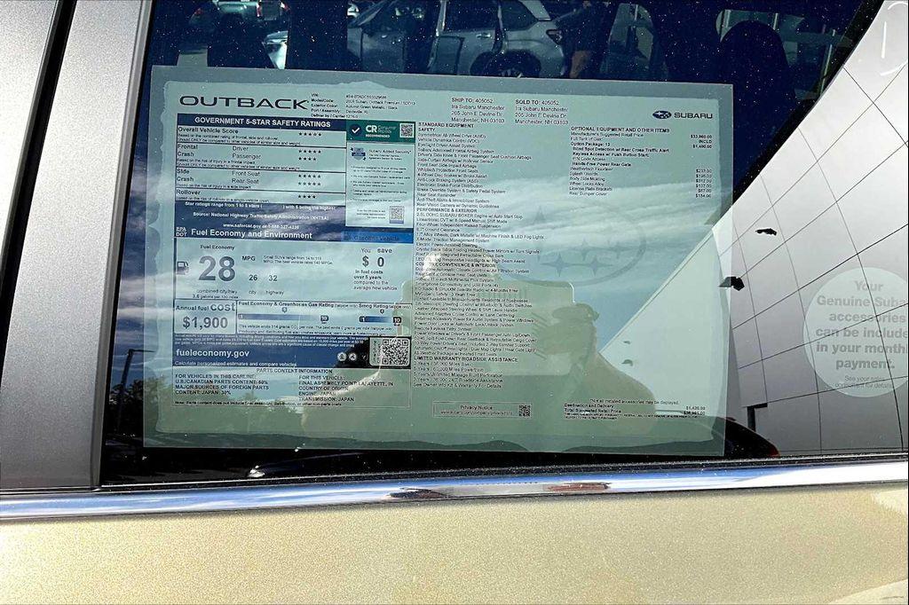 new 2025 Subaru Outback car, priced at $33,518
