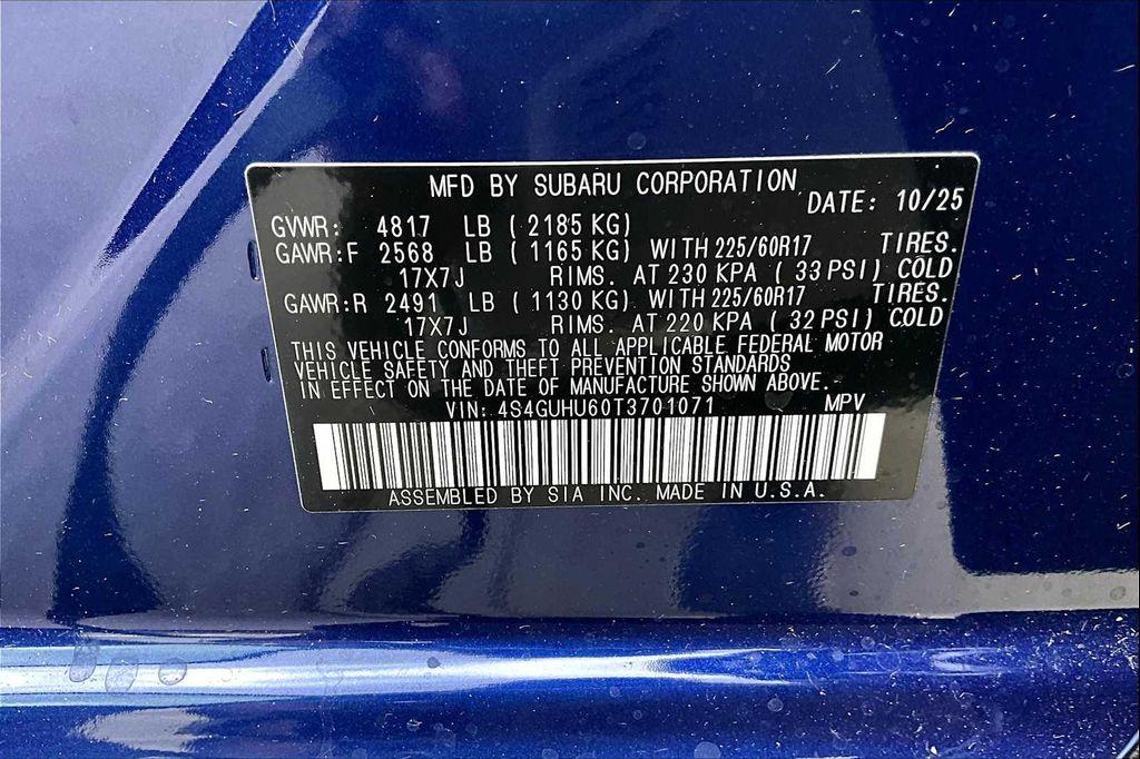 new 2026 Subaru Crosstrek car, priced at $40,160