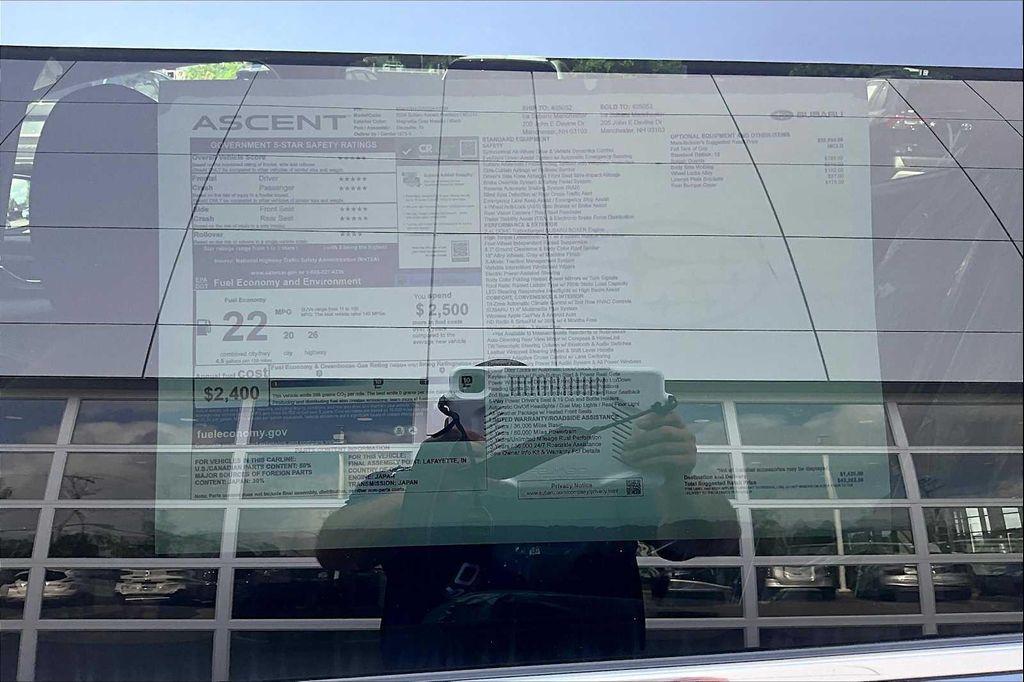 new 2025 Subaru Ascent car, priced at $41,262