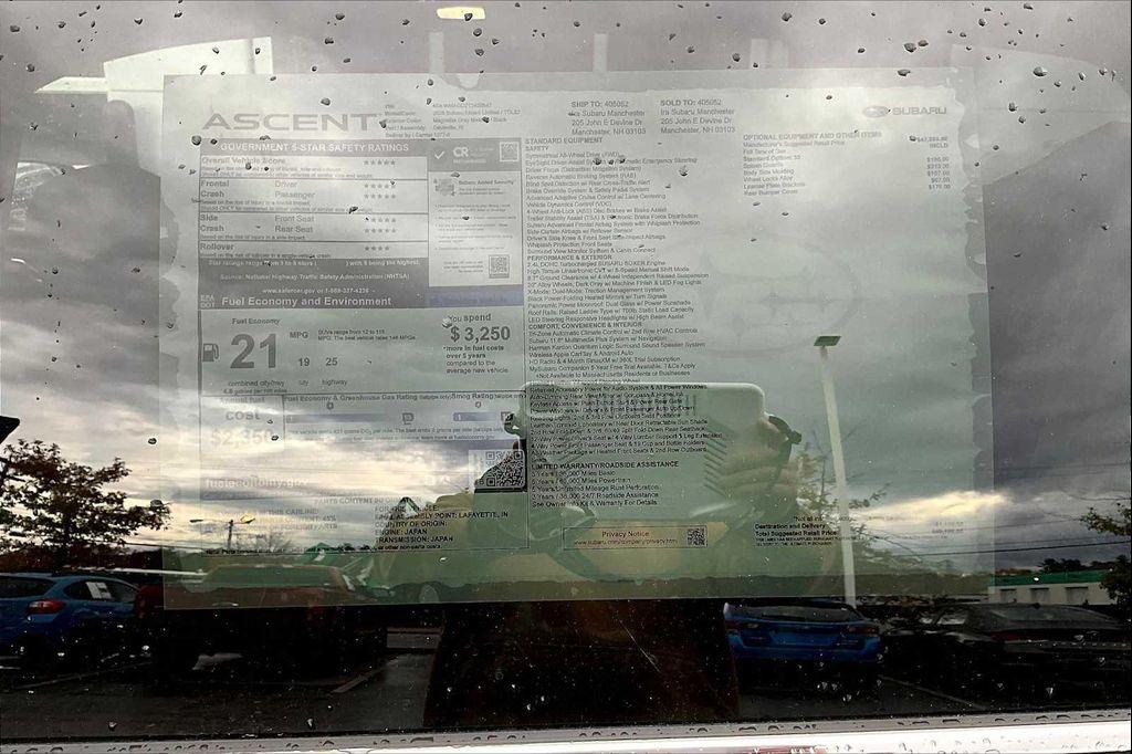 new 2026 Subaru Ascent car, priced at $50,196