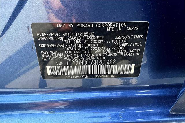 new 2025 Subaru Crosstrek car, priced at $30,431