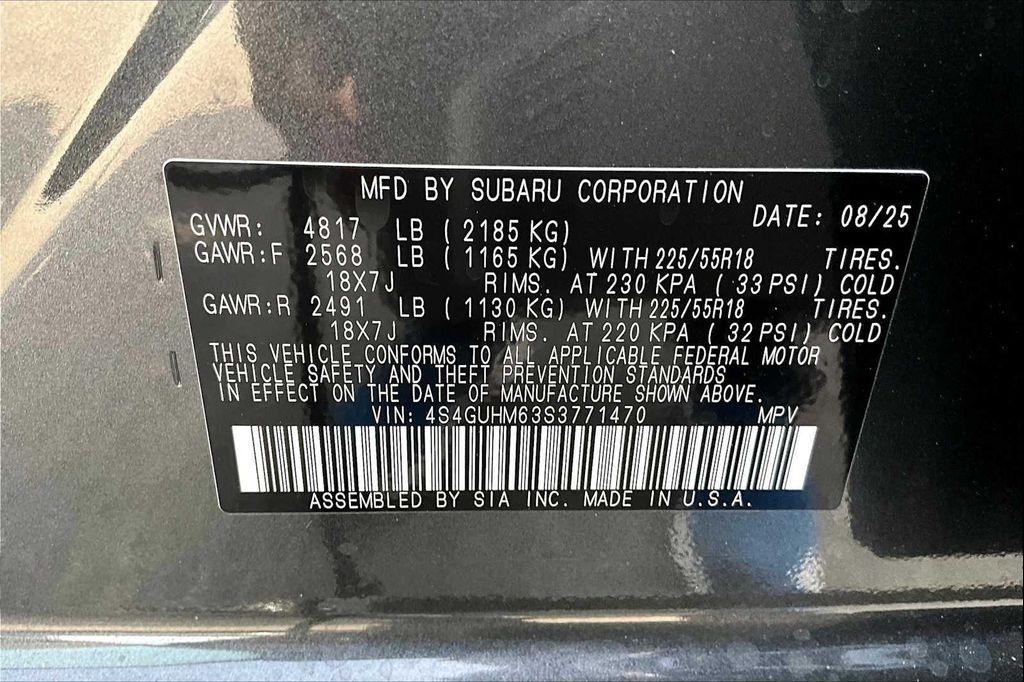 new 2025 Subaru Crosstrek car, priced at $32,437