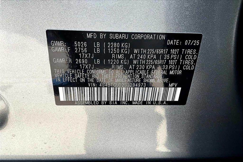 new 2025 Subaru Outback car, priced at $41,571