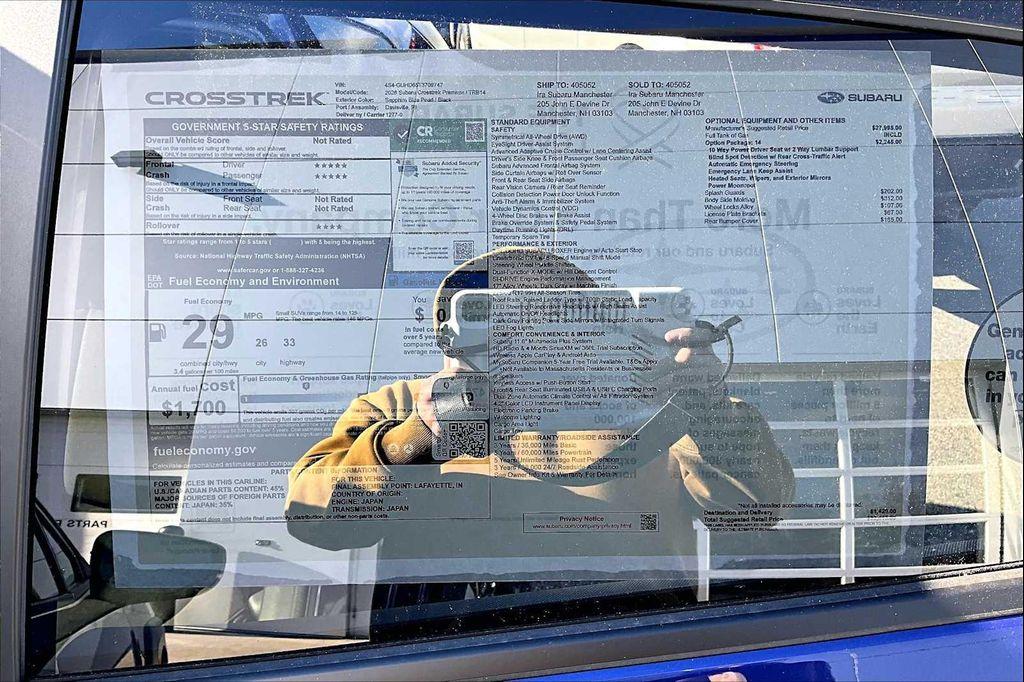 new 2026 Subaru Crosstrek car, priced at $32,513