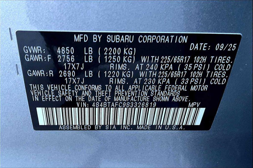 new 2025 Subaru Outback car, priced at $34,816