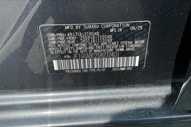 new 2025 Subaru Impreza car, priced at $24,029
