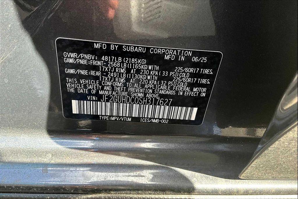 new 2025 Subaru Crosstrek car, priced at $28,843