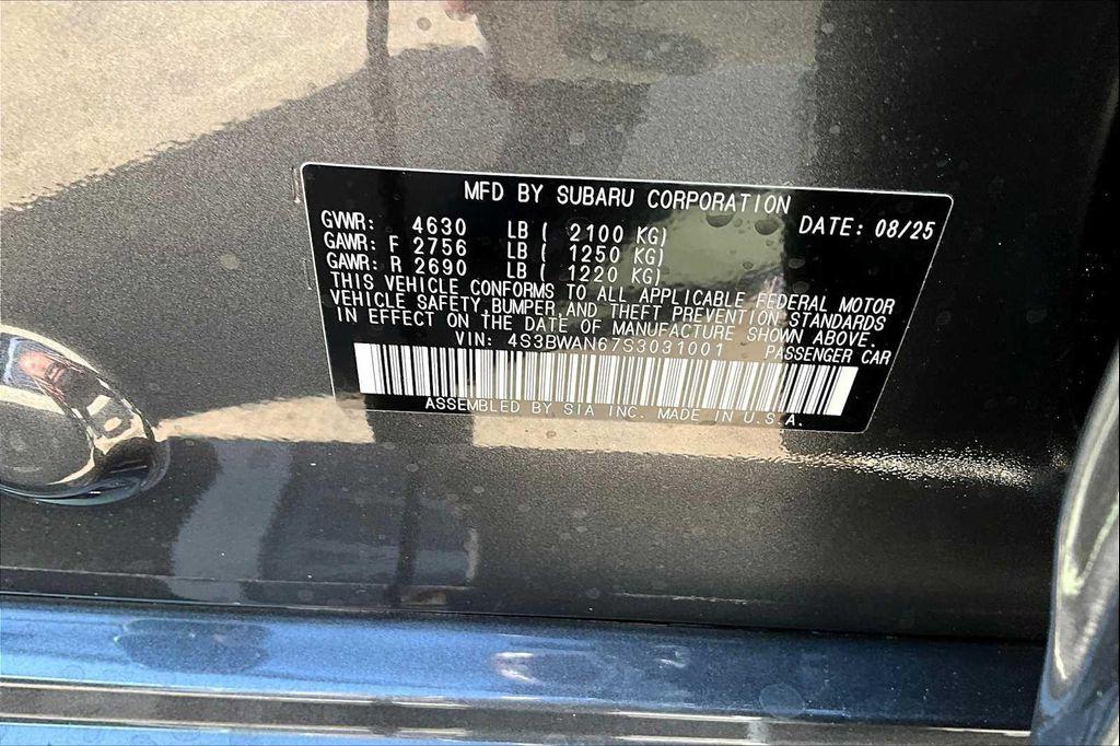 new 2025 Subaru Legacy car, priced at $34,279