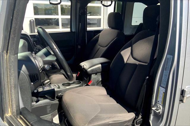 used 2018 Jeep Wrangler JK Unlimited car, priced at $20,387