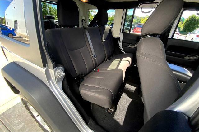 used 2018 Jeep Wrangler JK Unlimited car, priced at $20,387