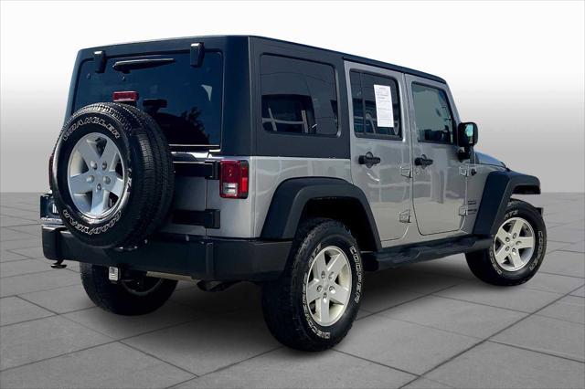 used 2018 Jeep Wrangler JK Unlimited car, priced at $20,387