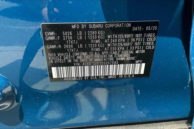 new 2025 Subaru Outback car, priced at $44,648