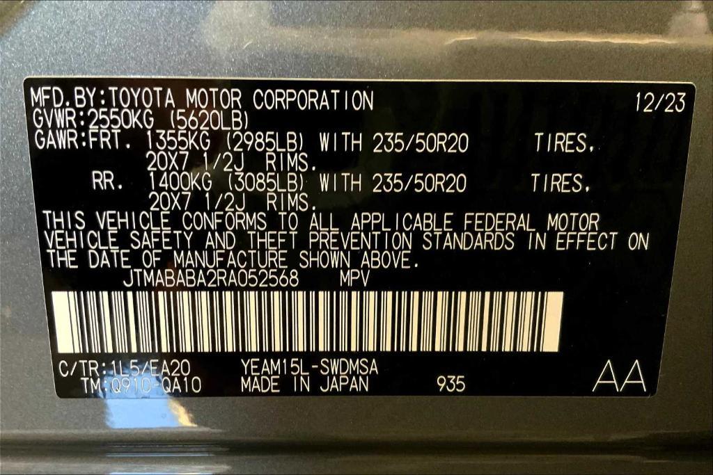 new 2024 Subaru Solterra car, priced at $43,946