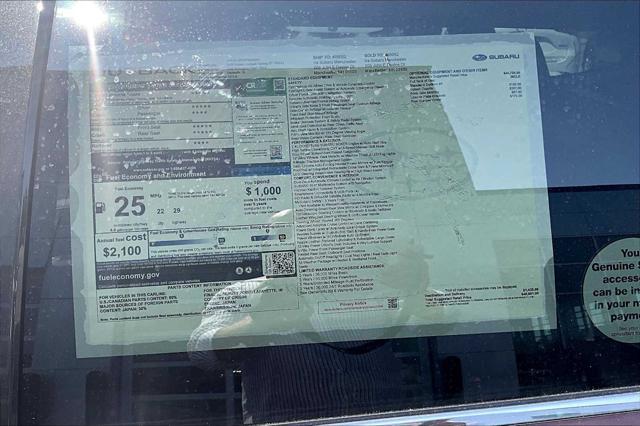 new 2025 Subaru Outback car, priced at $46,901