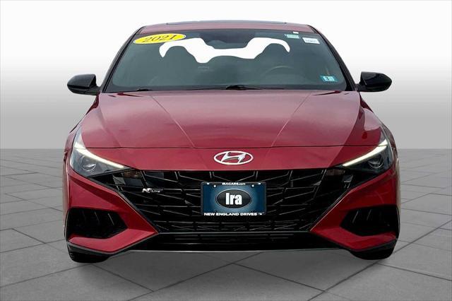 used 2021 Hyundai Elantra car, priced at $21,487