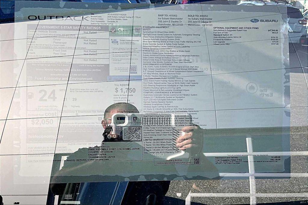 new 2026 Subaru Outback car, priced at $50,128