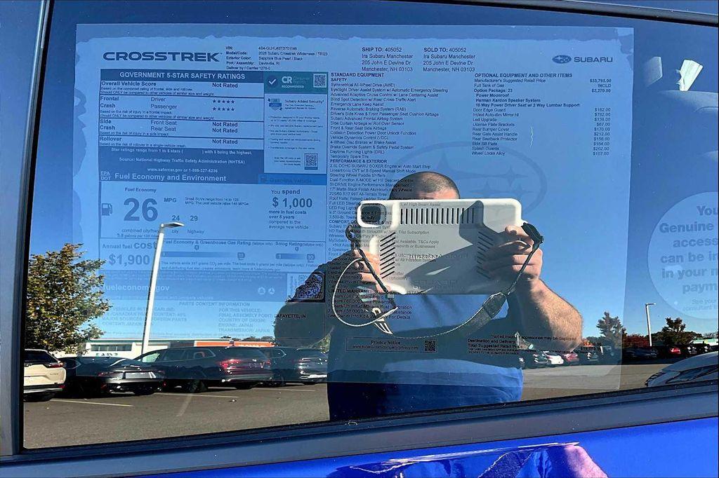 new 2026 Subaru Crosstrek car, priced at $39,663