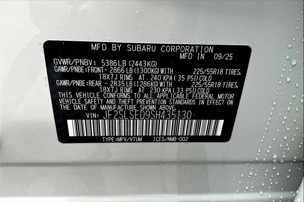new 2025 Subaru Forester Hybrid car, priced at $35,546