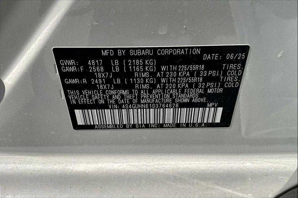 new 2025 Subaru Crosstrek car, priced at $33,001