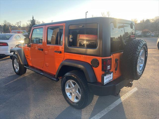 used 2012 Jeep Wrangler Unlimited car, priced at $14,995