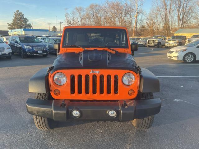 used 2012 Jeep Wrangler Unlimited car, priced at $14,995