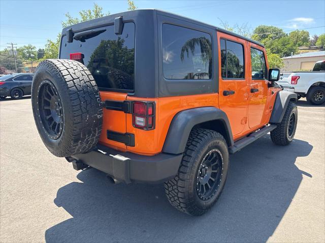 used 2012 Jeep Wrangler Unlimited car, priced at $14,995