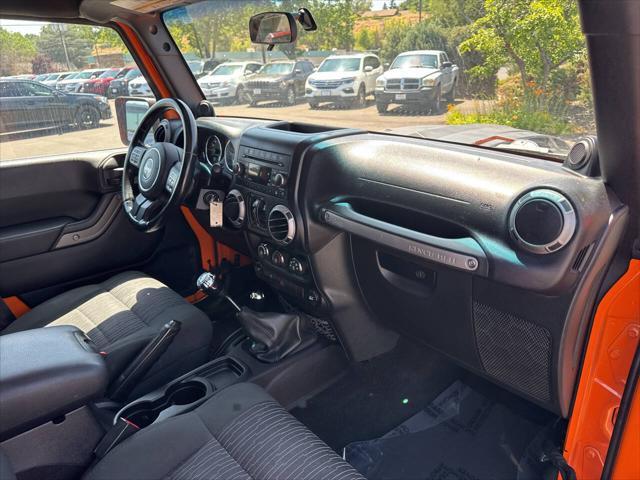 used 2012 Jeep Wrangler Unlimited car, priced at $14,995