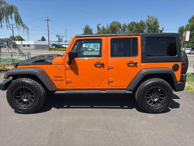 used 2012 Jeep Wrangler Unlimited car, priced at $14,995